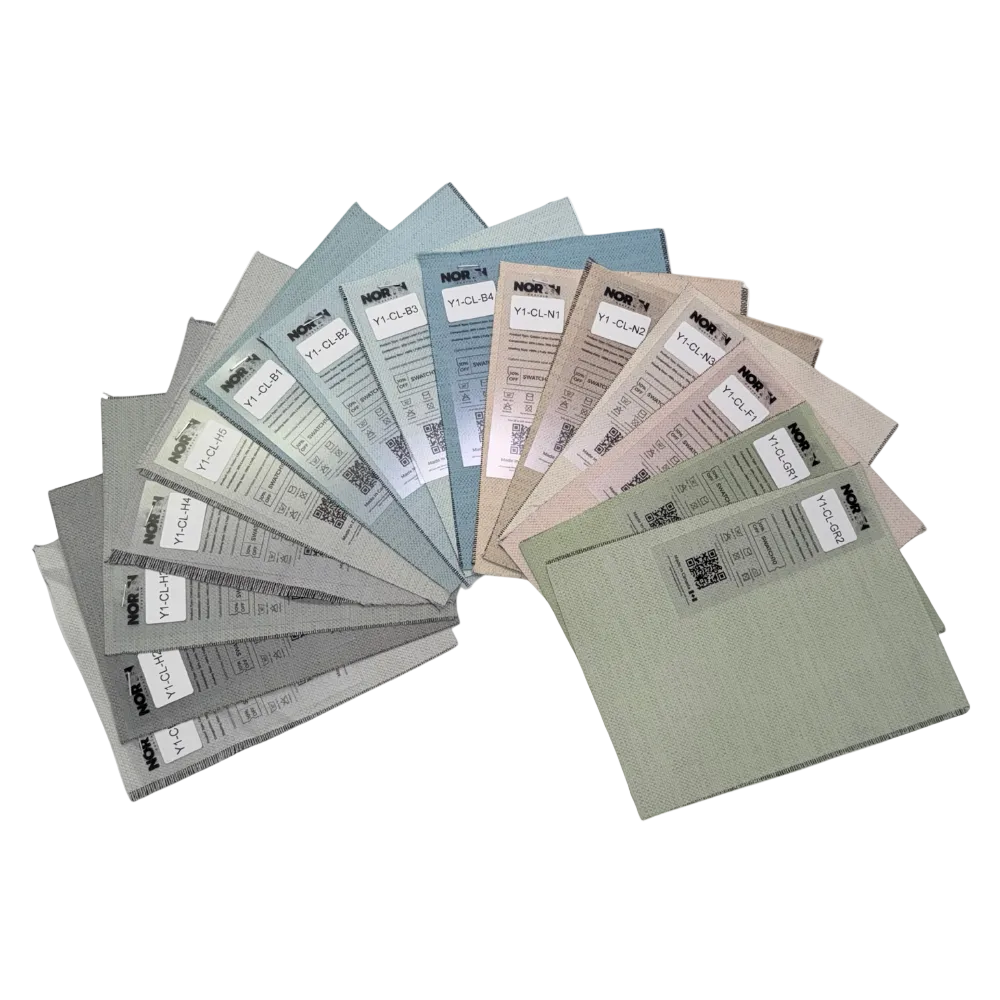 15 Colors Cotton-linen Swatches