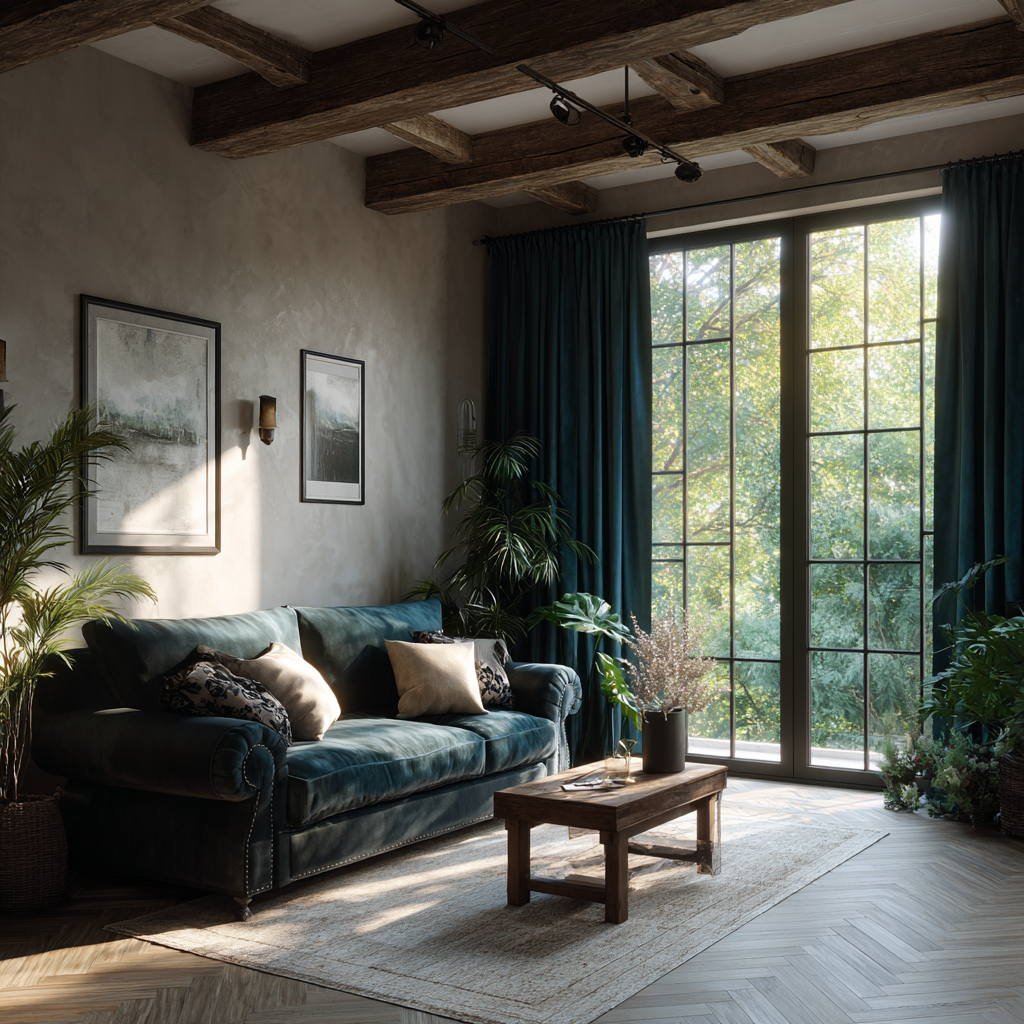 Dark Jade Green Velvet Blackout Curtains – Fully Blackout Drapes