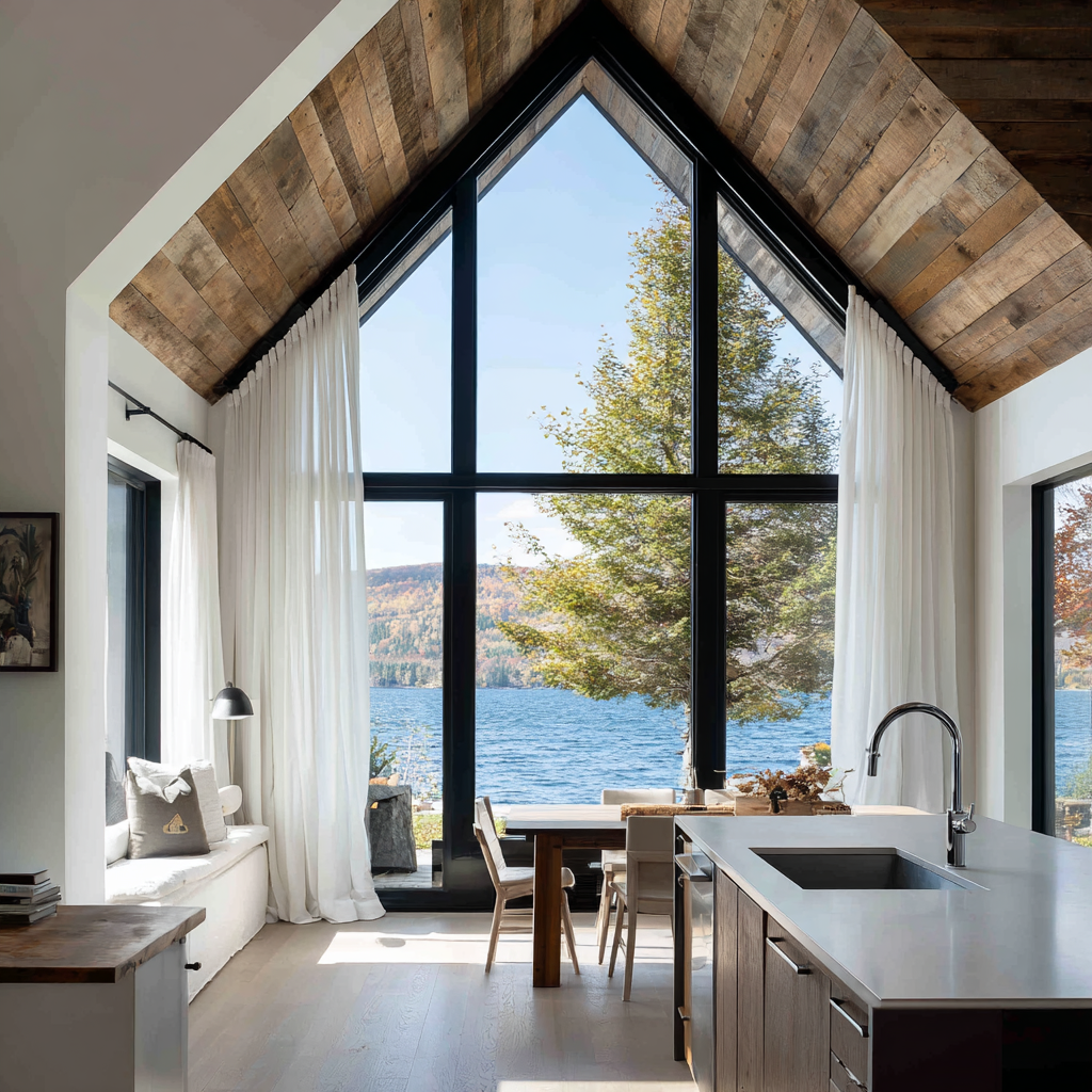 Illusion White Sheer Curtain