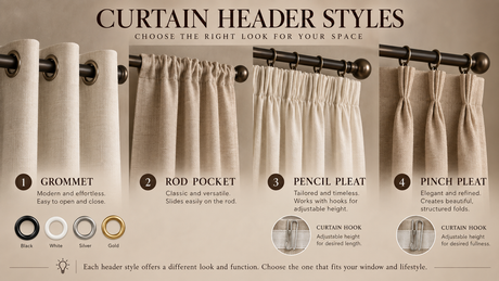 How to Choose the Right Curtain Header Style