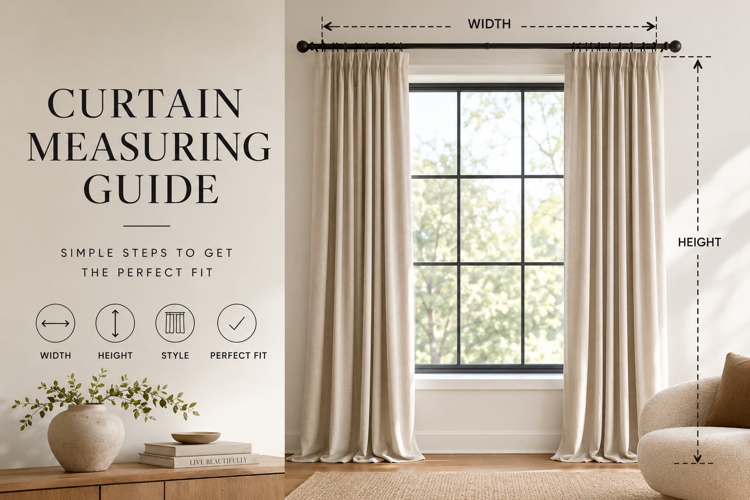 How to Measure for Curtains: A Complete Step-by-Step Guide