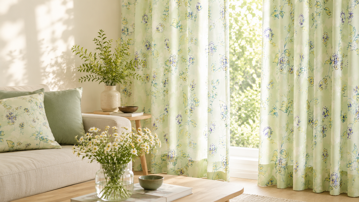 Floral Curtains