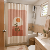 Boho Botanical Arch Shower Curtain