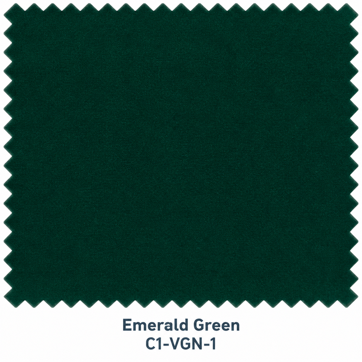 Green Velvet Curtain Fabric Swatch