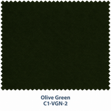 Green Velvet Curtain Fabric Swatch