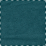 Teal Flame Retardant Velvet Curtains
