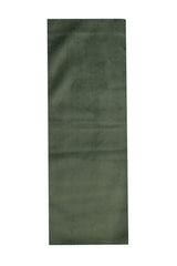 Dark Green Velvet Pencil Pleat Curtains