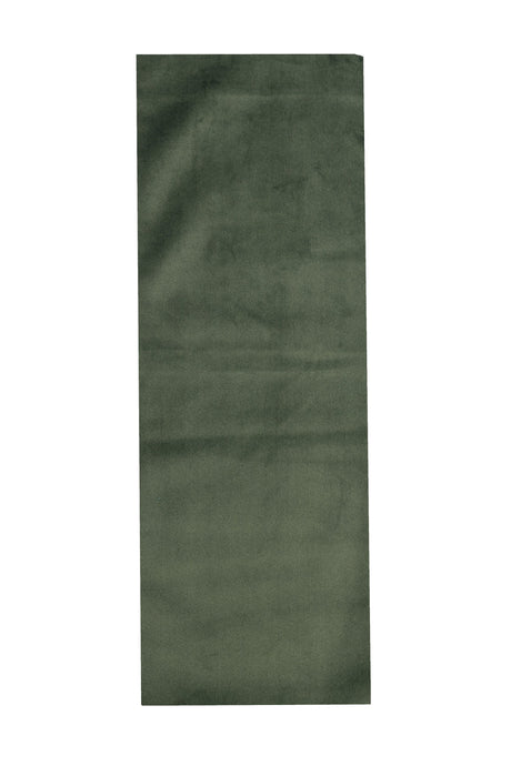 Dark Green Velvet Grommet Top Curtains