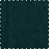 Dark Jade Green Flame Retardant Velvet Curtains
