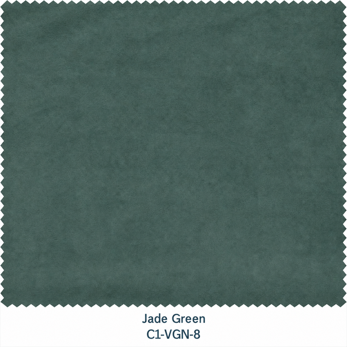 Green Velvet Curtain Fabric Swatch