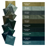 Peacock Green 5018 Velvet Curtain