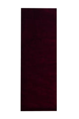 Wine Red Velvet Rod Pocket Curtains