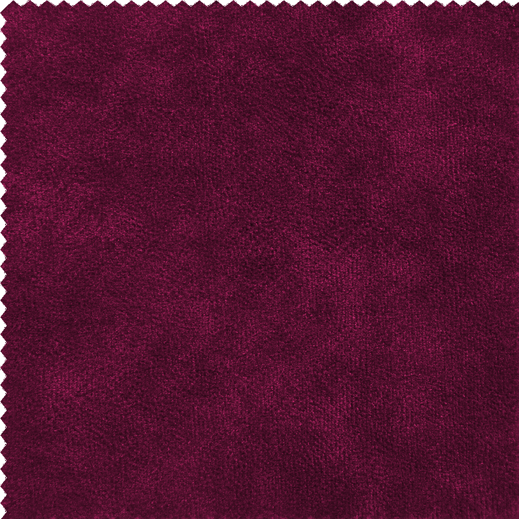 Dark Garnet Red Blackout Velvet Curtains