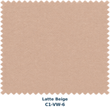 Beige & White Velvet Curtains Curtains Swatches