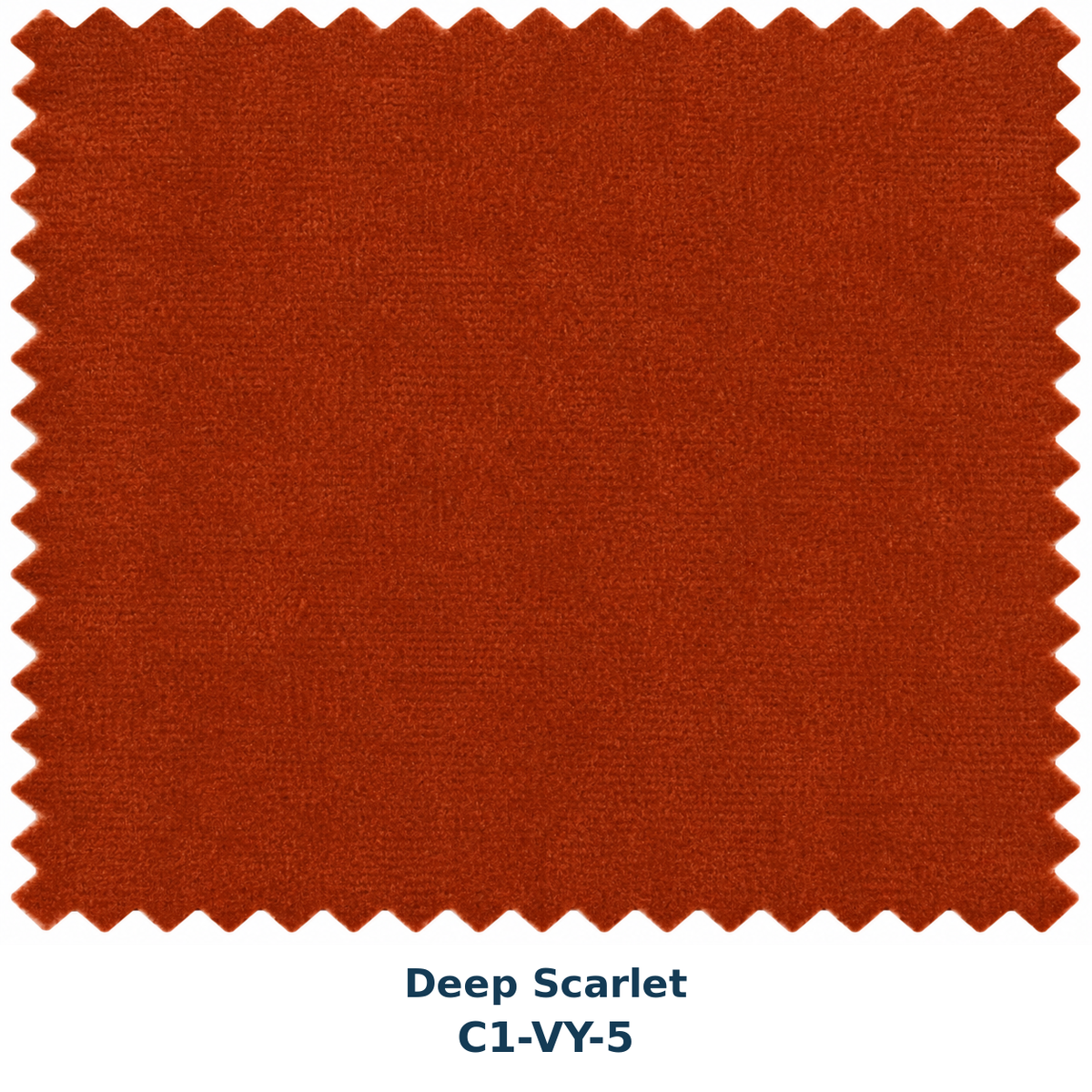 Yellow Velvet Curtain Fabric Swatch