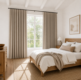 Warm Greige Linen Curtains