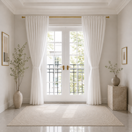 Snow Veil Sheer Curtain