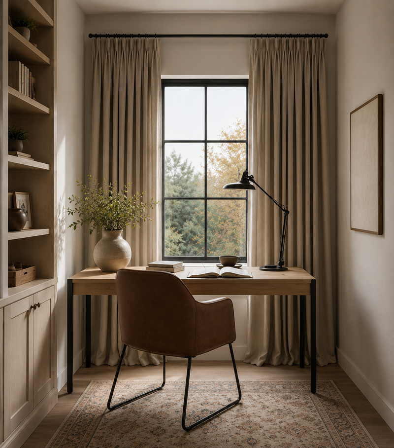Cozy-and-minimal-home-office-nook