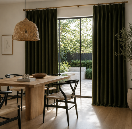 Cozy-modern-dining-room-in-natural-light