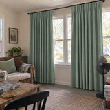 Sage Green Velvet Curtains