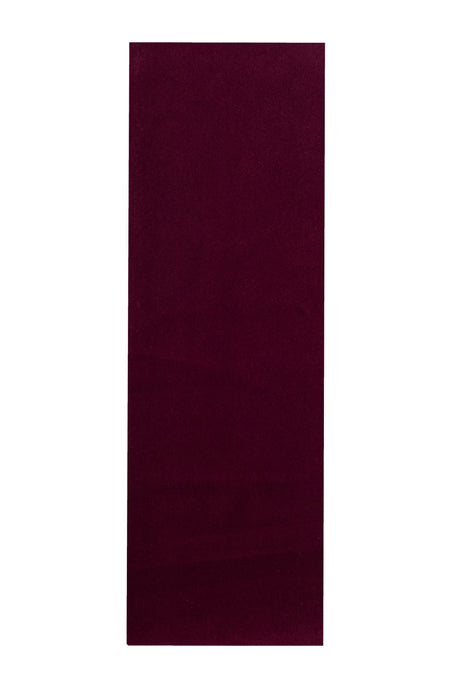 Dark Garnet Red Velvet Rod Pocket Curtains
