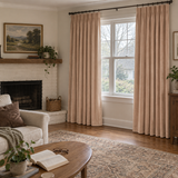 French Beige Velvet Curtains