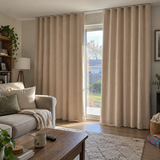 Latte Beige Velvet Curtains