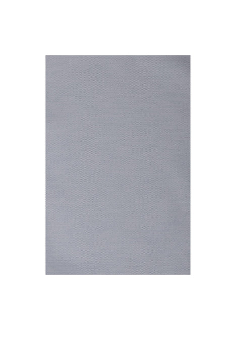 Light Grey Blue Cotton Linen Curtain