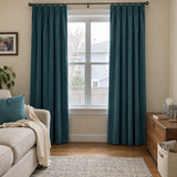 Teal Velvet Curtains