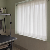 Pearly Waffle-Weave Heat-Reflective Sheer Curtain