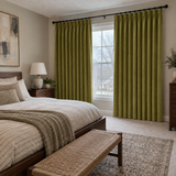 Avocado Green Blackout Velvet Curtains