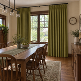 Avocado Green Blackout Velvet Curtains