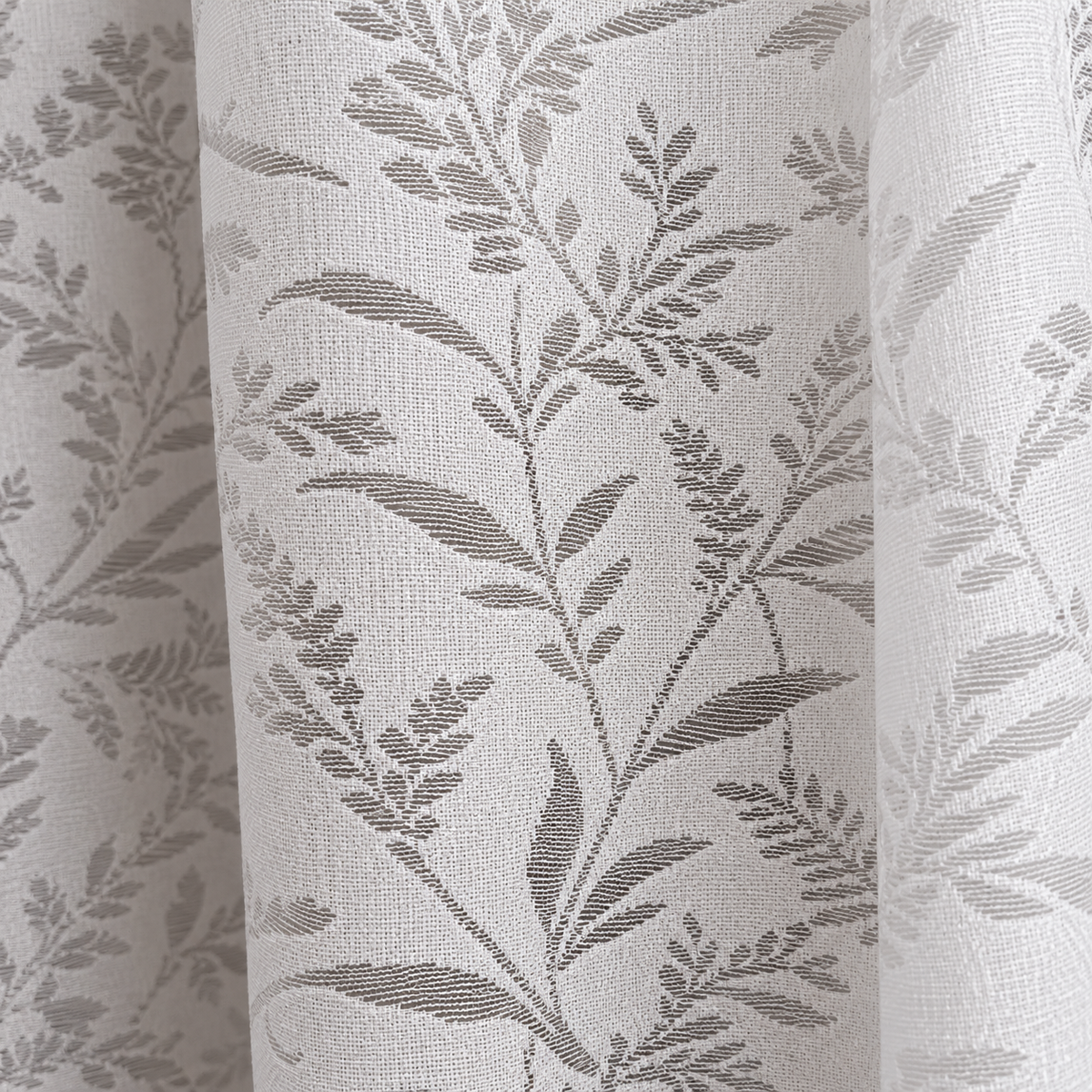 Moonshadow Botanical Heat-Reflective Sheer Curtain