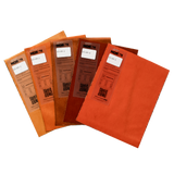 Orange & Yellow Velvet Swatches