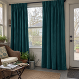 Teal Velvet Curtains