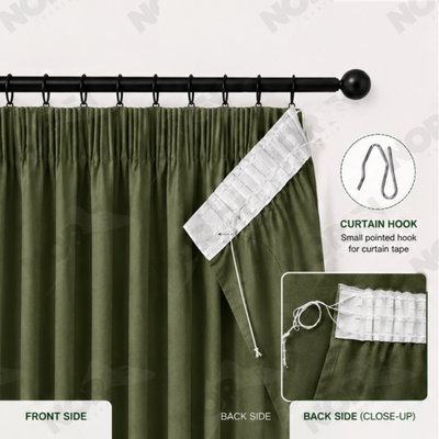 Pencil Pleat