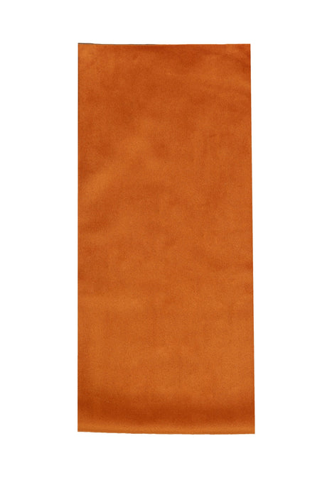 Burnt Sienna Velvet Grommet Top Curtains