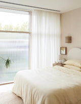 Illusion White Sheer Curtain