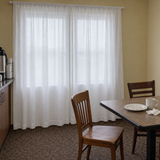 Mirage Herringbone Privacy Sheer Curtain