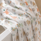 Safari Baby Animals Shower Curtain