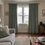 Sage Green Velvet Curtains