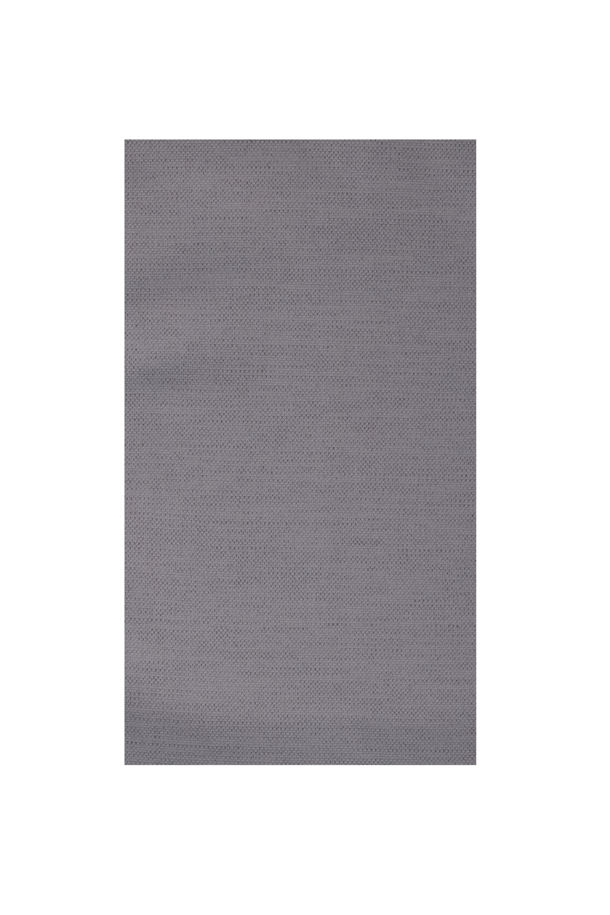 Snowfall Grey Cotton-Linen Curtain
