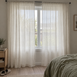 Wabi-Sabi Textured Sheer Curtain