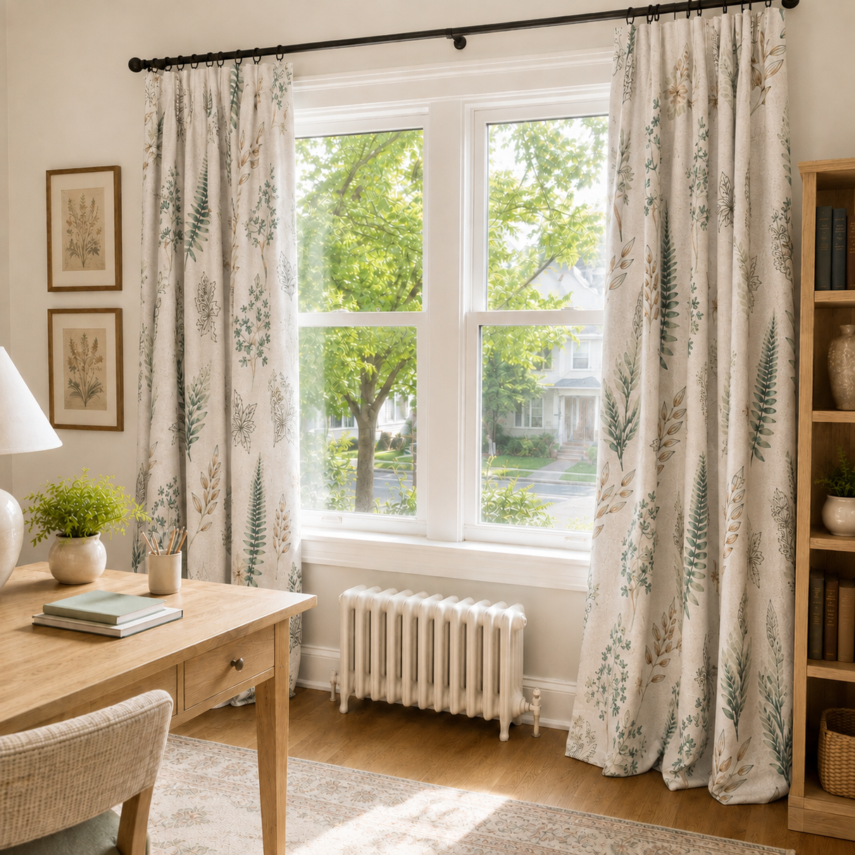 Botanical Herb Garden Curtains