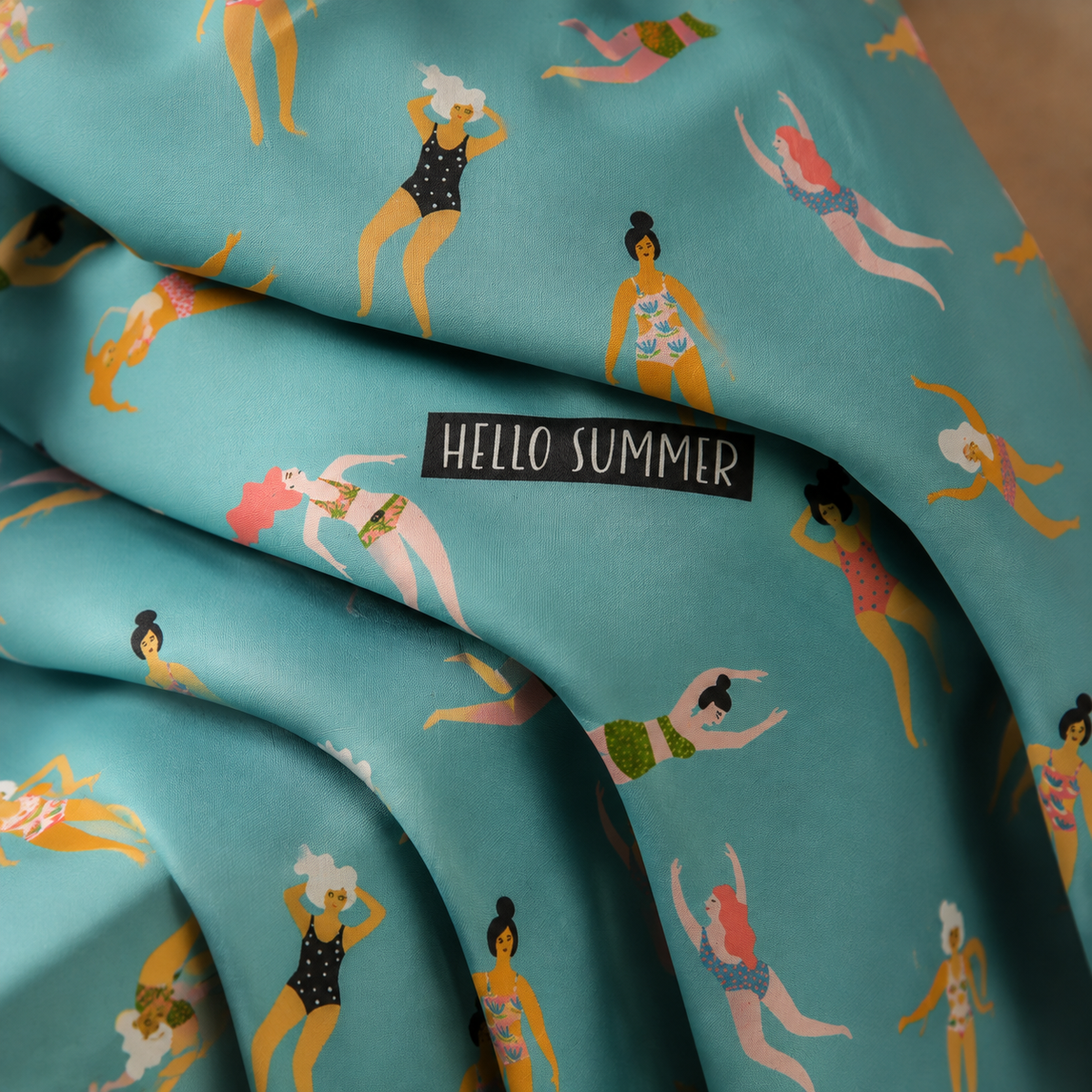 Pool Party Shower Curtain