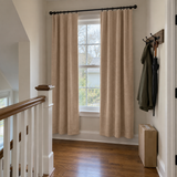 French Beige Velvet Curtains