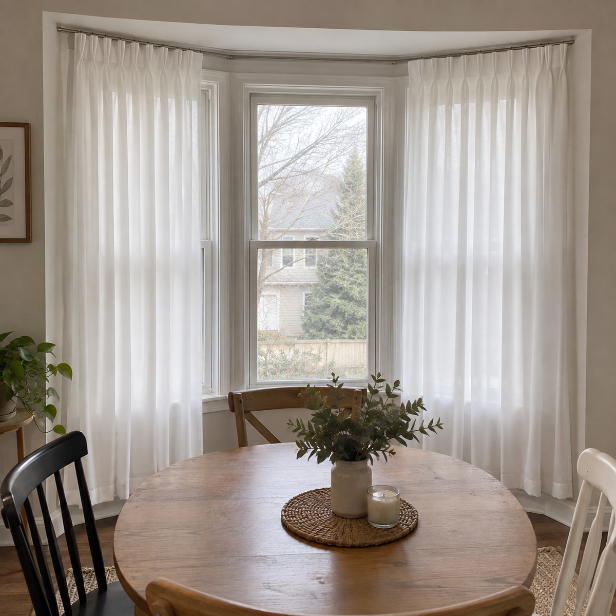 Snow Veil Sheer Curtain