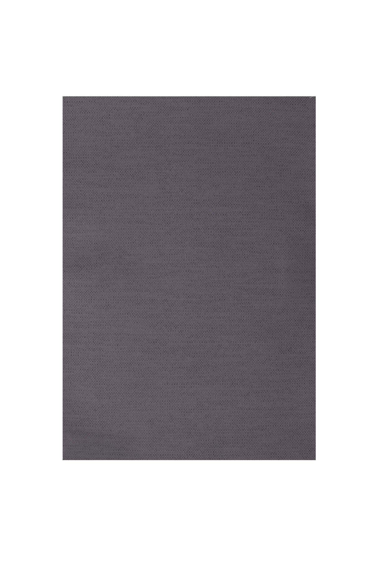 Classic Charcoal Cotton-Linen Curtain