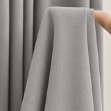 Mint Gray Linen Curtains