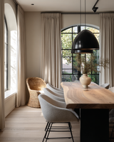 Frosted Pearl Cotton Linen Curtain